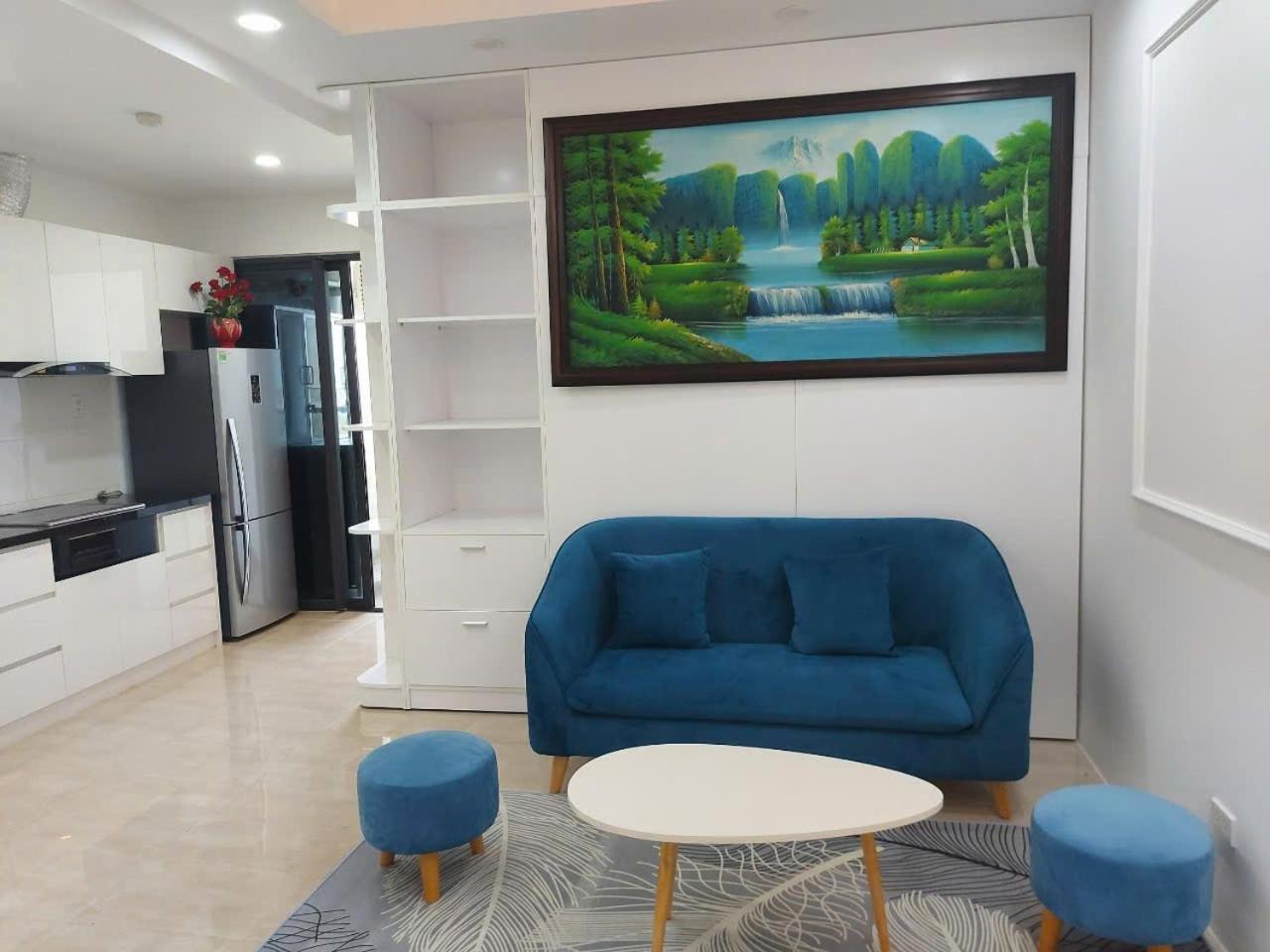 Apartment 1 Bedroom 44m Full Furnished With Gym, Swimming Pool, Supermarket At Centana District 2 *
